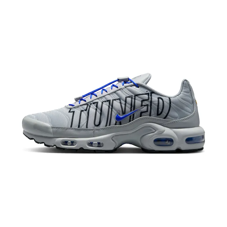 Nike Air Max Plus Tuned Air “Wolf Grey / Anthracite / Black / Racer Blue” (IH4459-025)