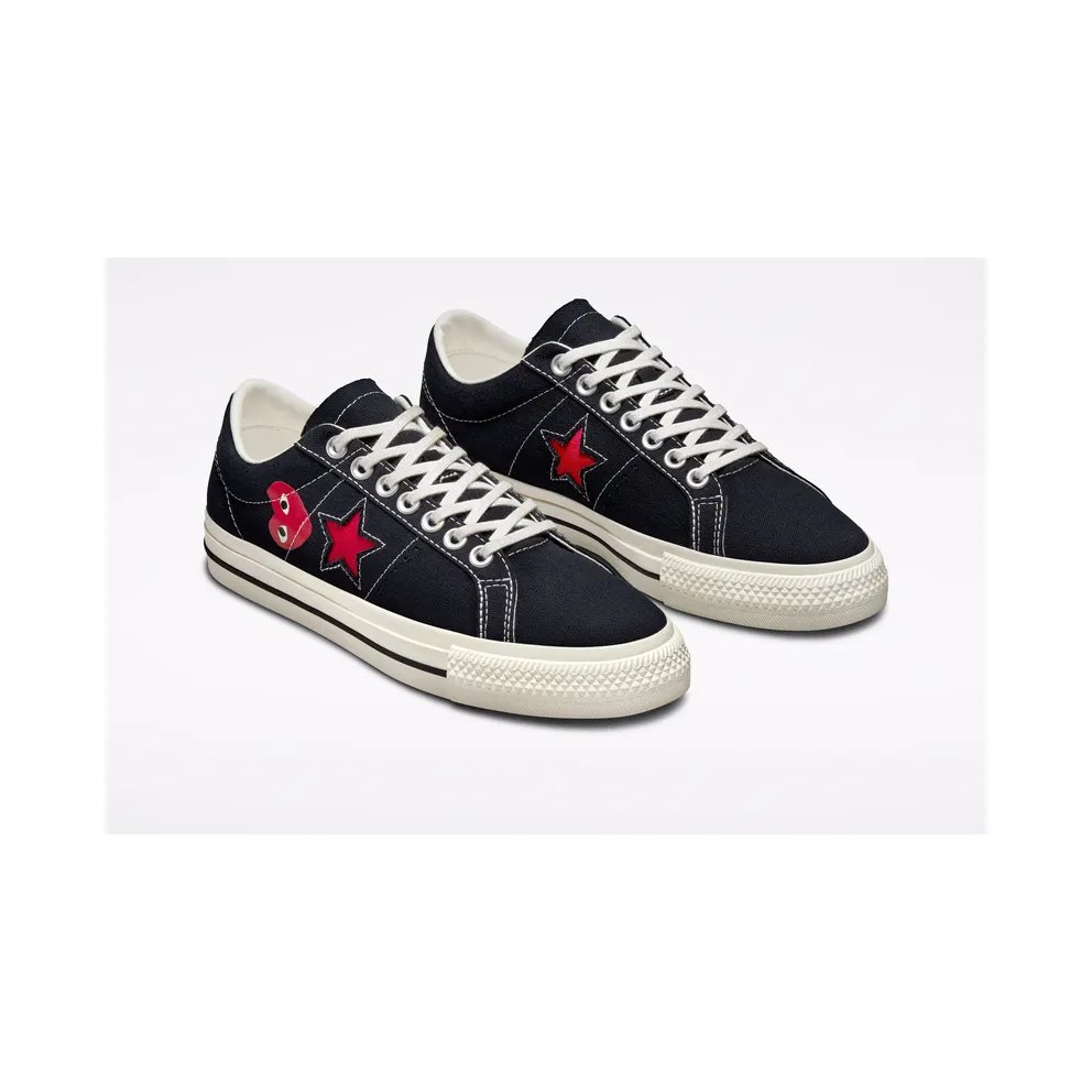Converse Converse x Comme des Garçons PLAY One Star Black/Red/White