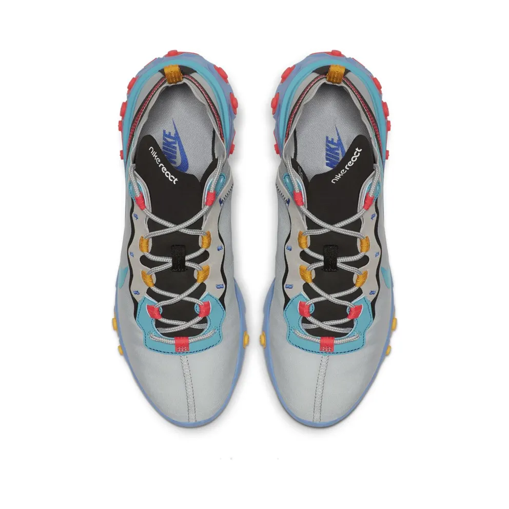 Nike React Element 55 Teal Nebula Wolf Grey/Teal Nebula-Black-Red Orbit (CQ9705-002)
