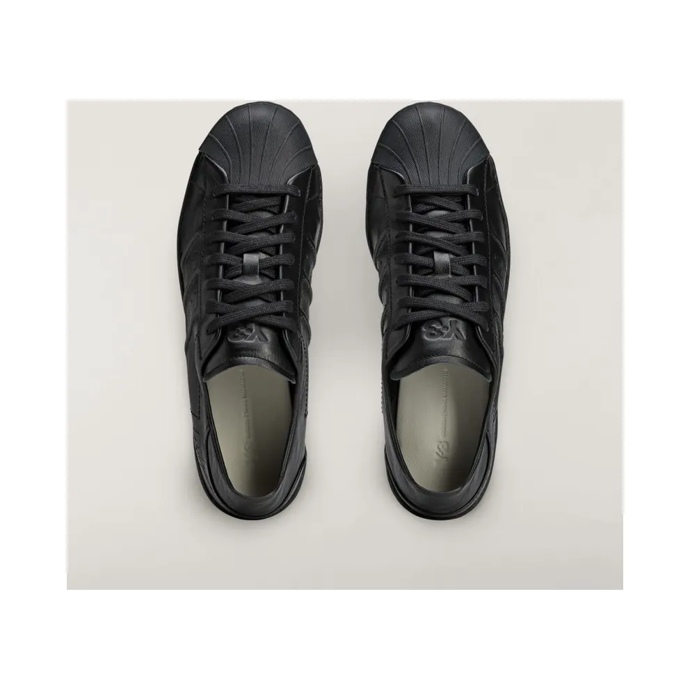 Adidas Y-3 Superstar Black / Black / Black (JR4217)