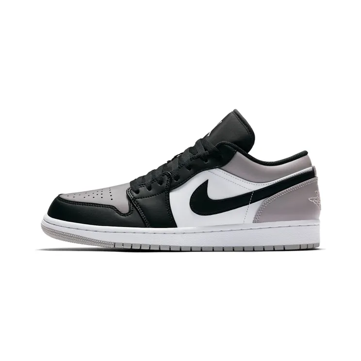 Air Jordan 1 Low Shadow “White / Black / Atmosphere Grey” (553558-110)