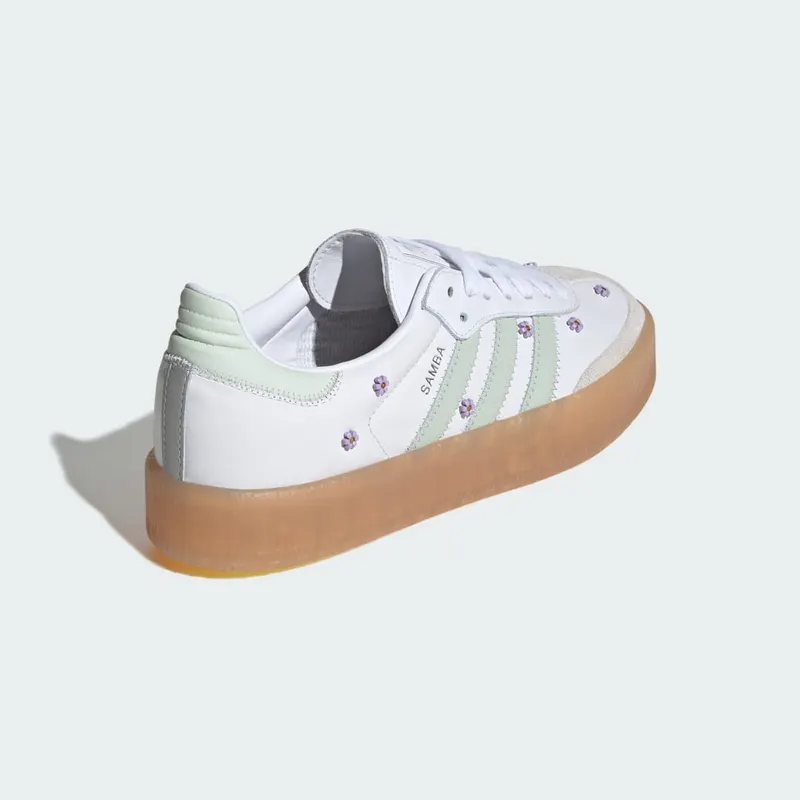 Adidas Sambae Cloud White / Linen Green / Gum (JS3954)