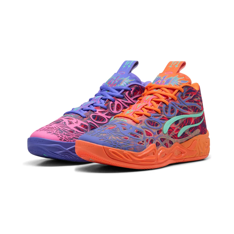 Puma MB.04 Creativity “Dark Amethyst / Orange Glow / Poison Pink / Electric Peppermint” (311690_01)