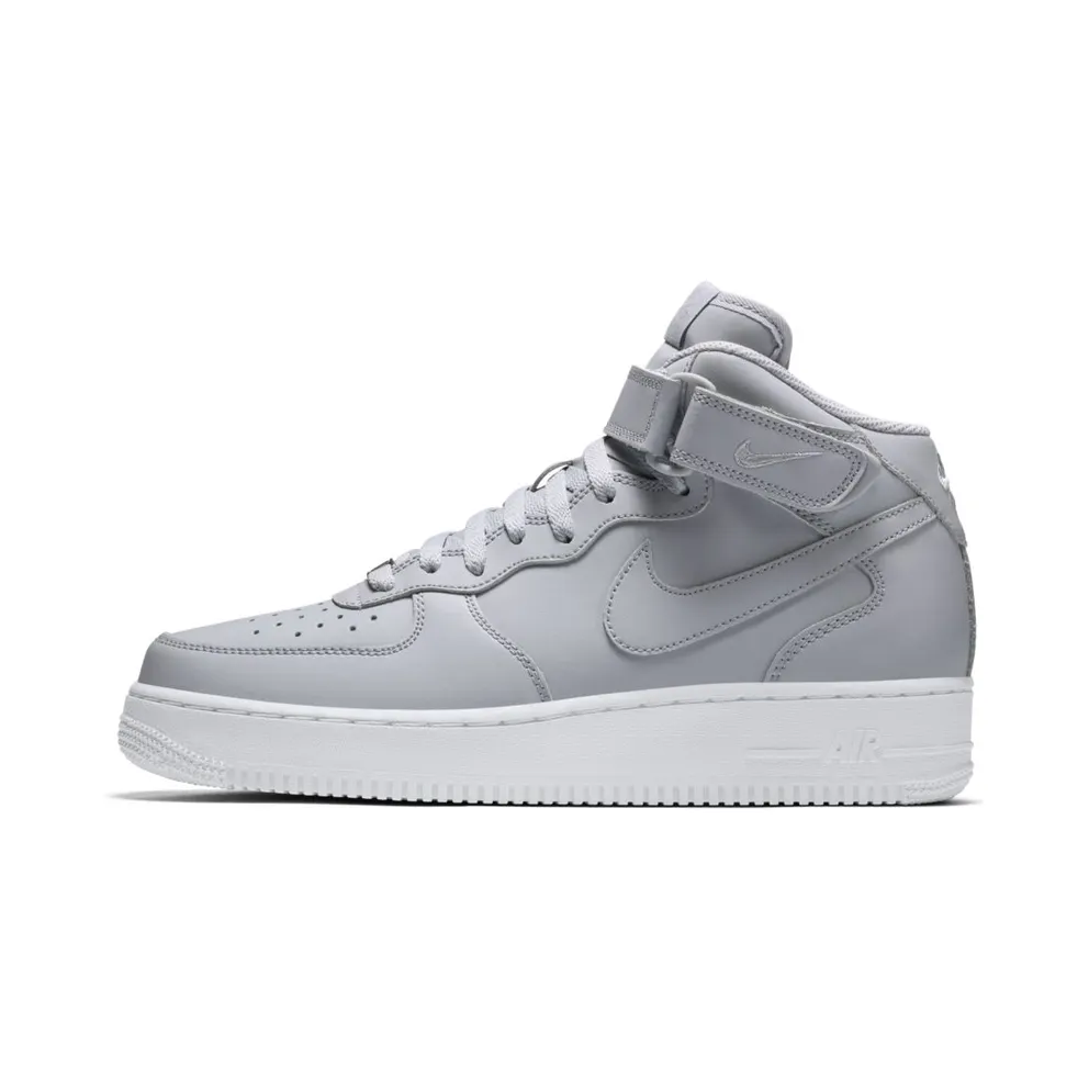 Nike Air Force 1 Mid Wolf Grey White (2007) Wolf Grey/Wolf Grey-White (315123-046)