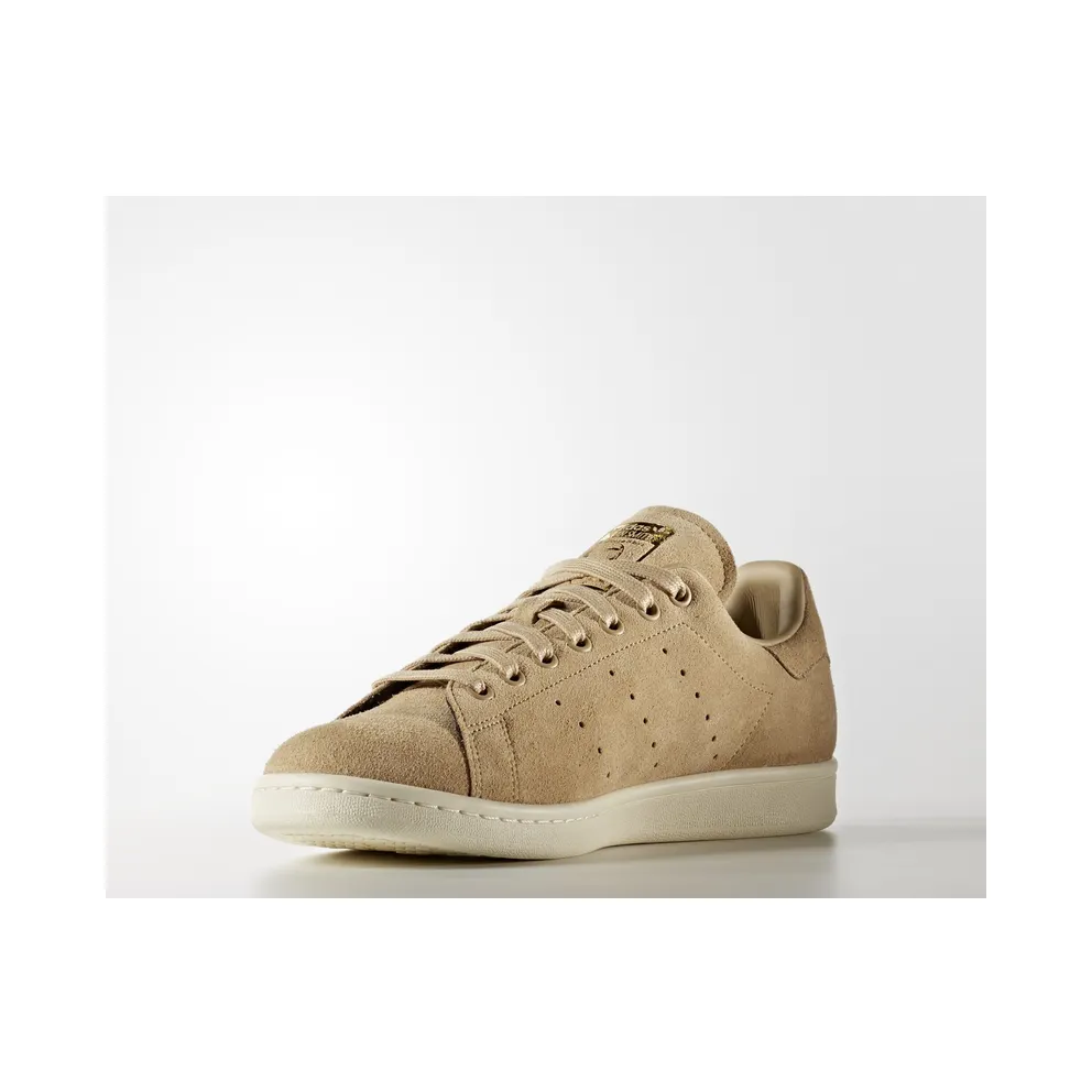 adidas Stan Smith Beige Suede Beige/Gold/White (BB0039)