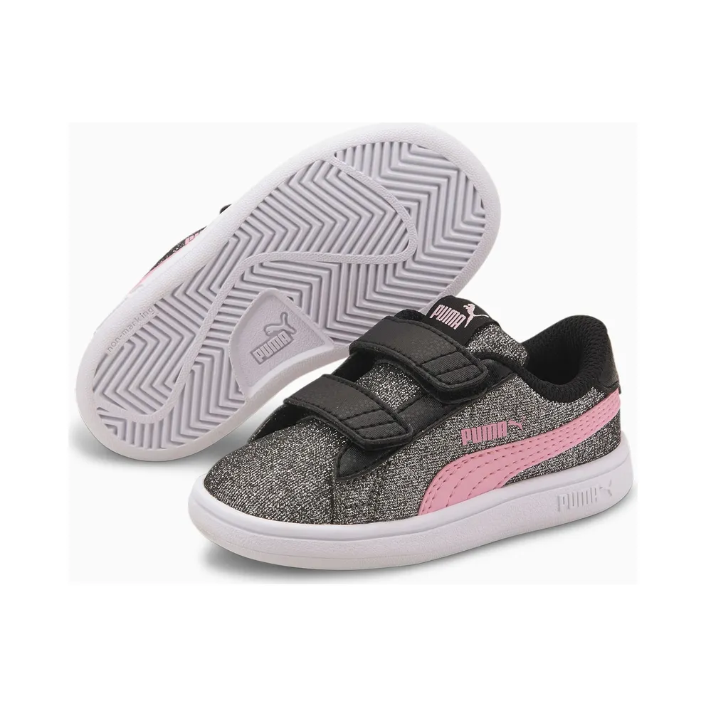 Puma Smash v2 Glitz Glam Black/Pink (36738018)
