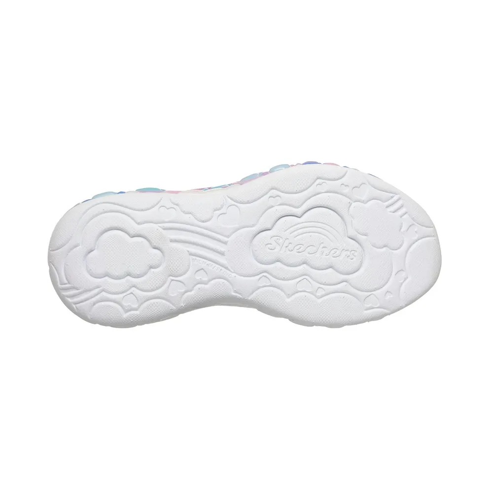 Skechers S-Lights: Eternal Heart Lights Silver (302696LSMLT)