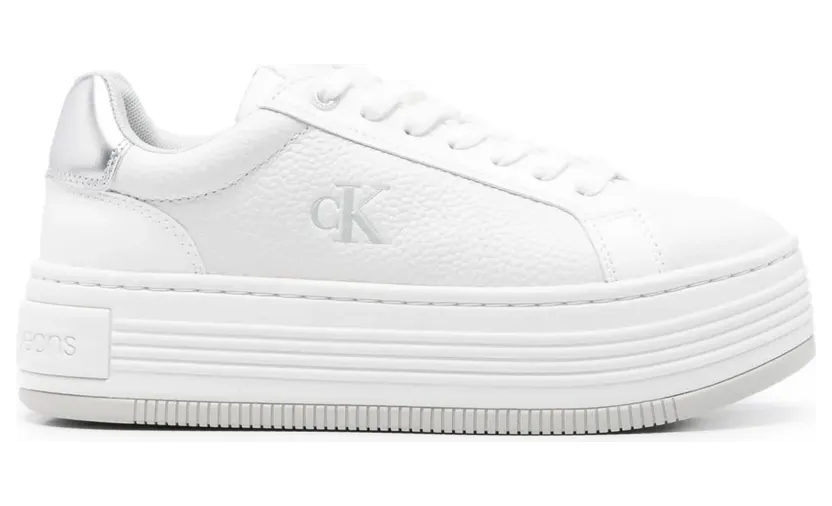 Calvin Klein Jeans Bold Sneakers – Weiß (YW0YW01766)