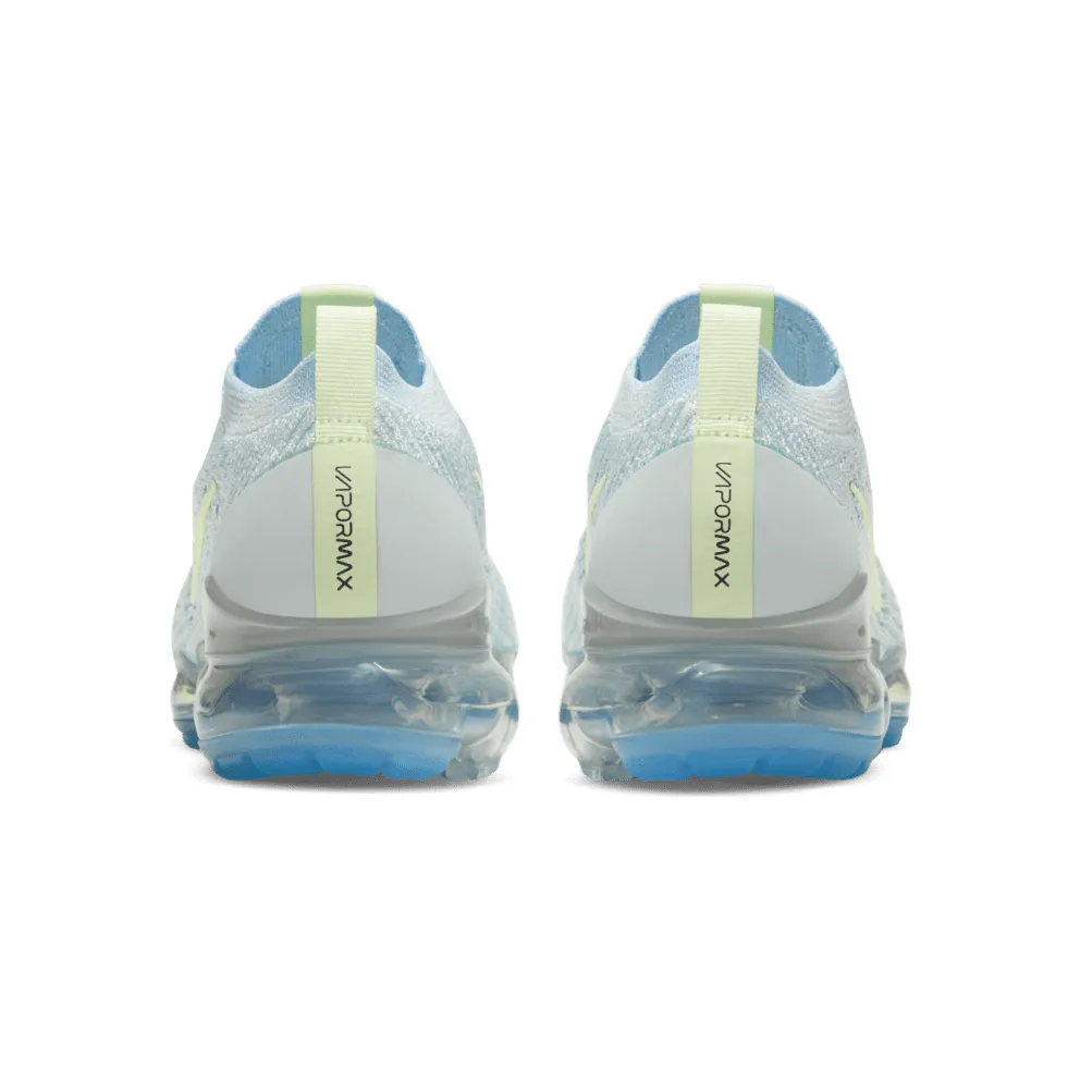 Nike Air VaporMax Flyknit 3 Baltic Blue Barely Volt (W) Pure Platinum/Baltic Blue-Metallic Silver-Barely Volt (DC2051-001)