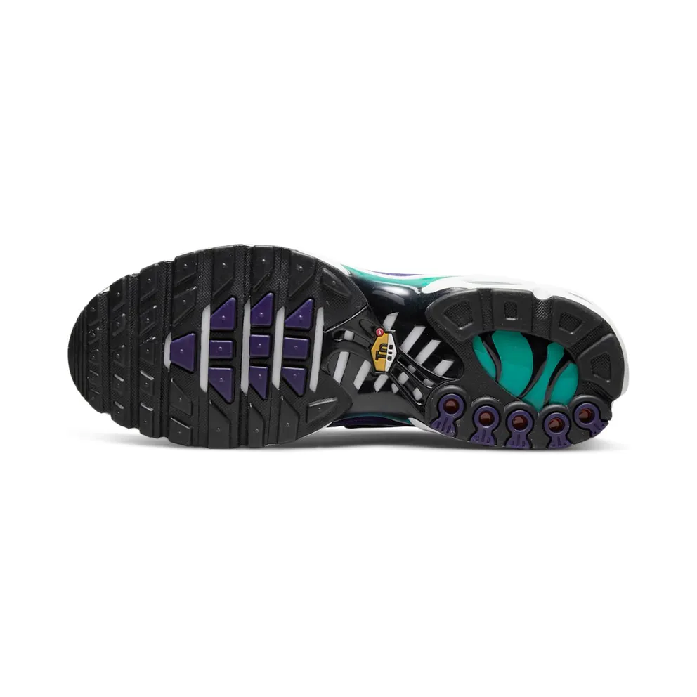 Nike TN Air Max Plus Grape – “White / Black / Grape Ice / New Emerald” (DM0032-100)