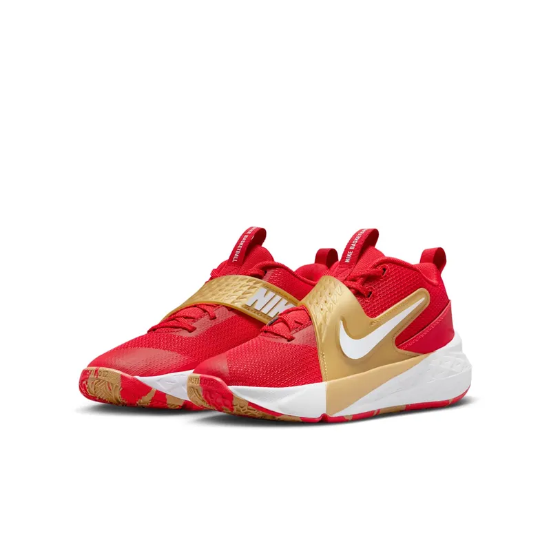 Nike Team Hustle D 12 University Red Gold White (HF6279-603)
