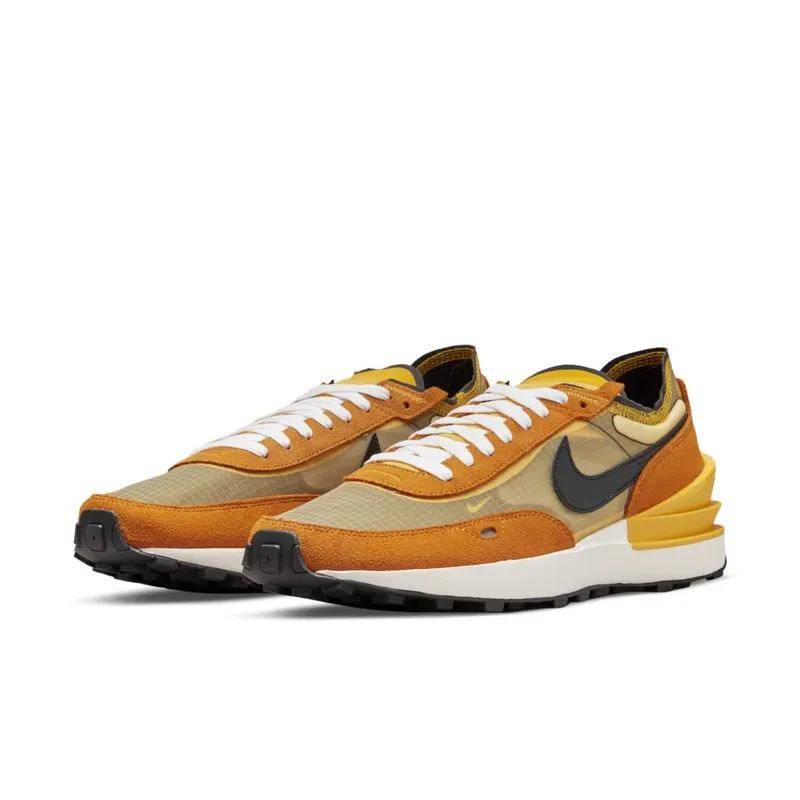 Nike Waffel One SE University Gold / Black / Sunset / Racer Blue (DD8014-700)