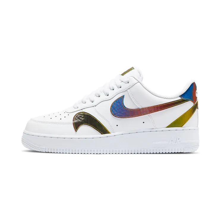 Nike Air Force 1 ’07 LV8 Misplaced Swoosh – “White / Multi-Colour” (CK7214-101)
