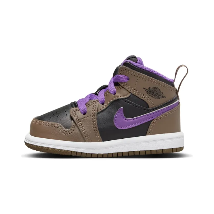 Air Jordan 1 MID TD “Palomino / Wild Berry / White” (DQ8425-215)