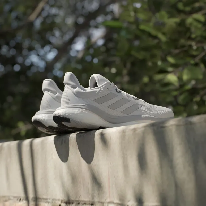 Adidas SolarGlide 6 “Crystal White Taupe Metallic” (HP9814)