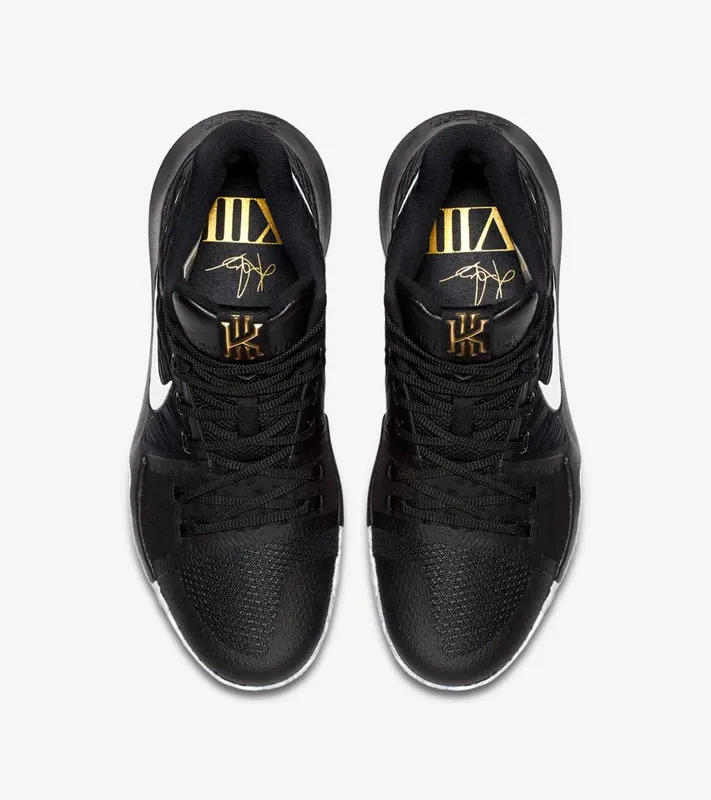 Nike Kyrie 3 BHM (2017) Black/White-White (852415-001)