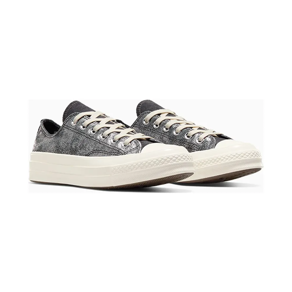 Converse Chuck 70 Suede Shimmer Vamp Pyre/Egret/Silver (A10379C)