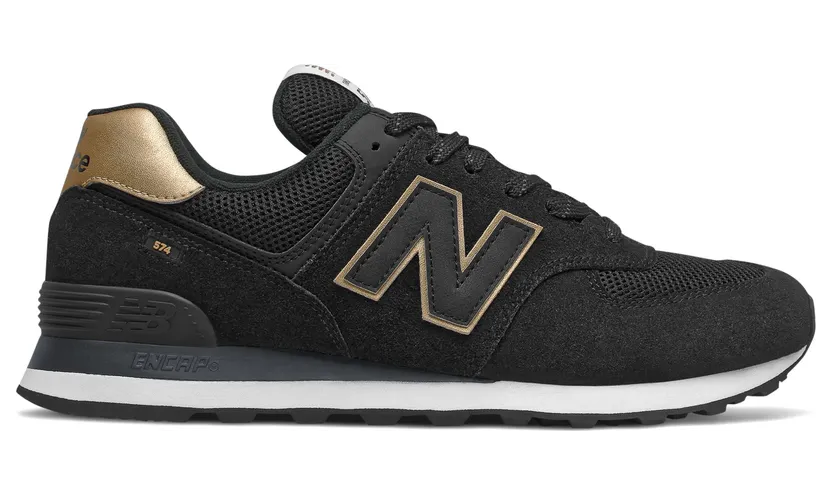 New Balance 574v2 Black Citra Yellow (ML574UB2)