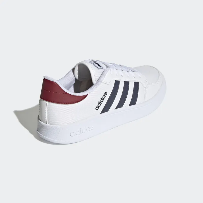 Adidas Breaknet Shoes Cloud White / Shadow Navy / Shadow Red (GY3585)
