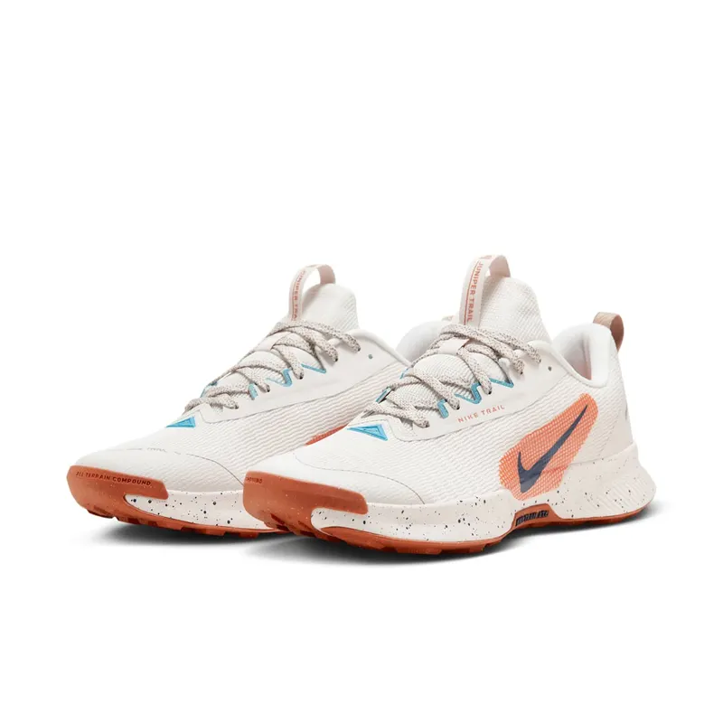 Nike Juniper Trail 3 Phantom Vintage Coral Denim Turquoise Midnight Navy (FQ0904-002)