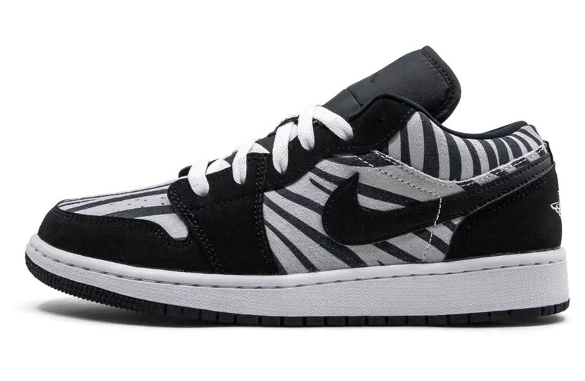 Air Jordan 1 Low GS Zebra (553560-057)