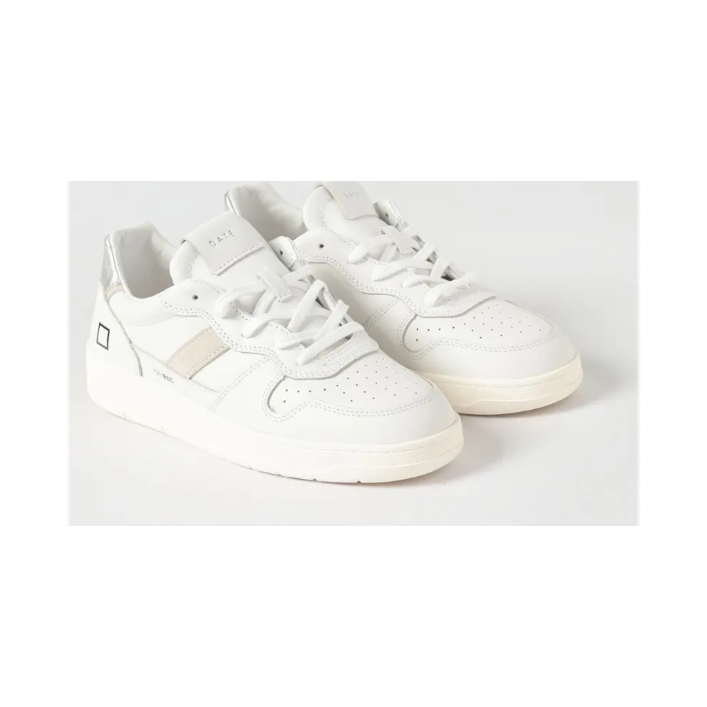 D.A.T.E D. A.T. E. Court 2.0 Basic Sneakers in Leather White (W441C2BAWS)