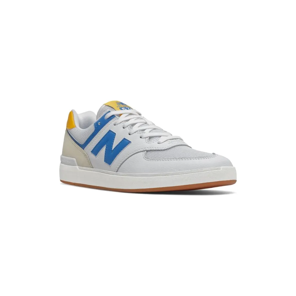 New Balance 574 White Blue (AM574BRU)