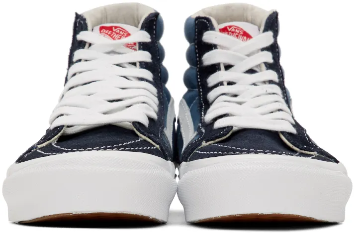Vans Blue & Navy OG Sk8-Hi LX (VN0A4BVB5OC)