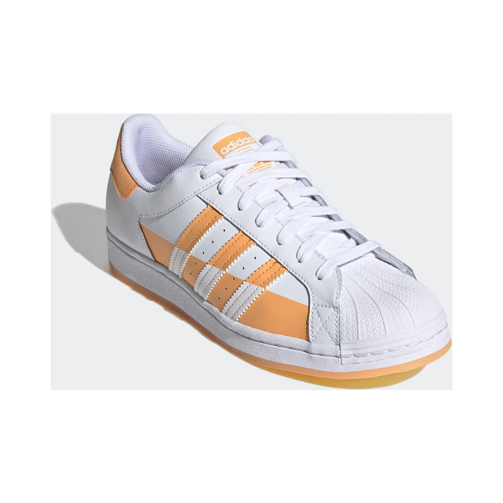 adidas Superstar Cloud White / Core Black / Hazy Orange (FY7702)