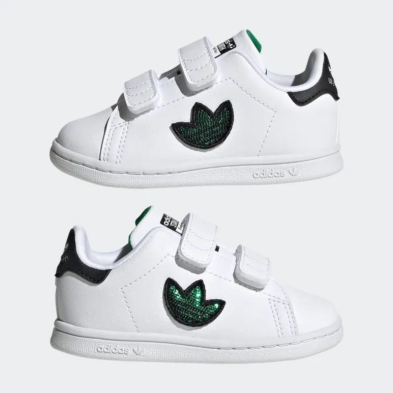 Adidas Stan Smith Cloud White / Green / Core Black (GY1793)