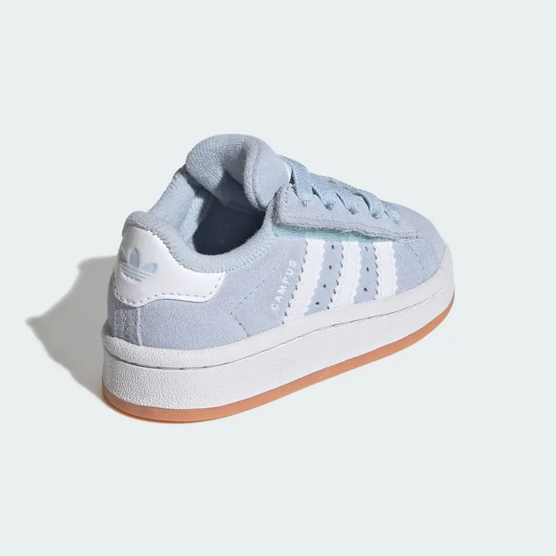 Adidas Campus 00s Comfort Closure with Elastische Veters Crystal Sky / Cloud White / Gum (JQ2001)