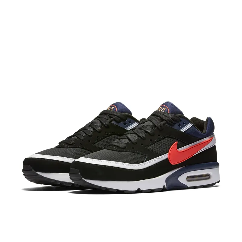 Nike Air Max BW Olympic (2016) Black/Crimson-Midnight Navy-White (819523-064)