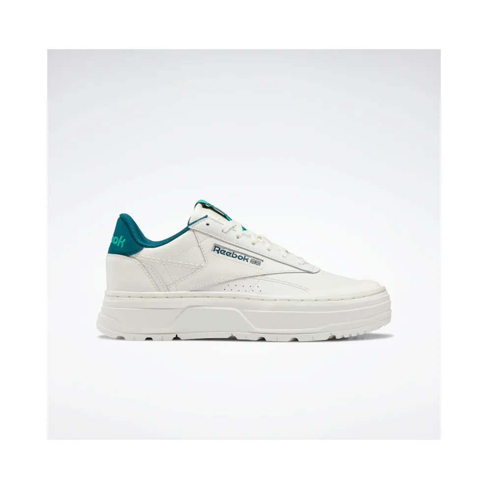 Reebok Club C Double GEO Chalk / Midnight Pine / Future Teal (H67348)