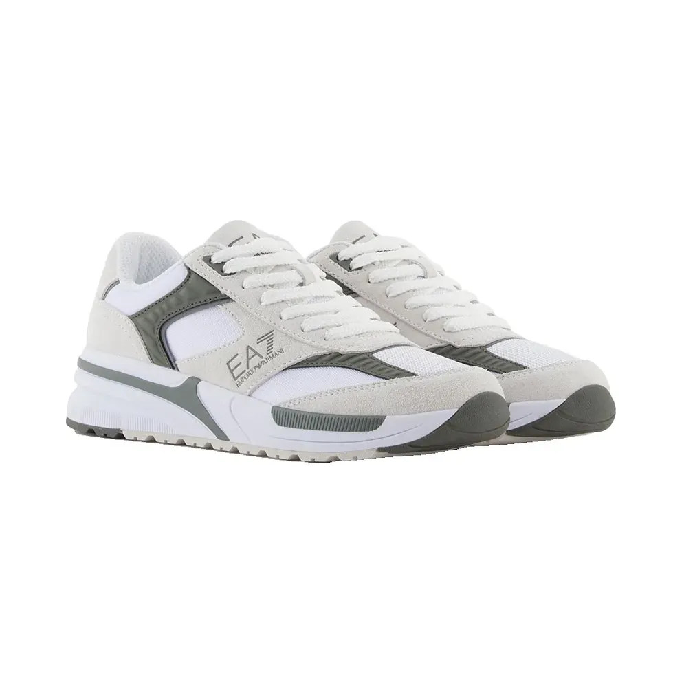 Ea7 Emporio Armani sneaker White / Mulled Basil (7X000359AF19081MZ1688)