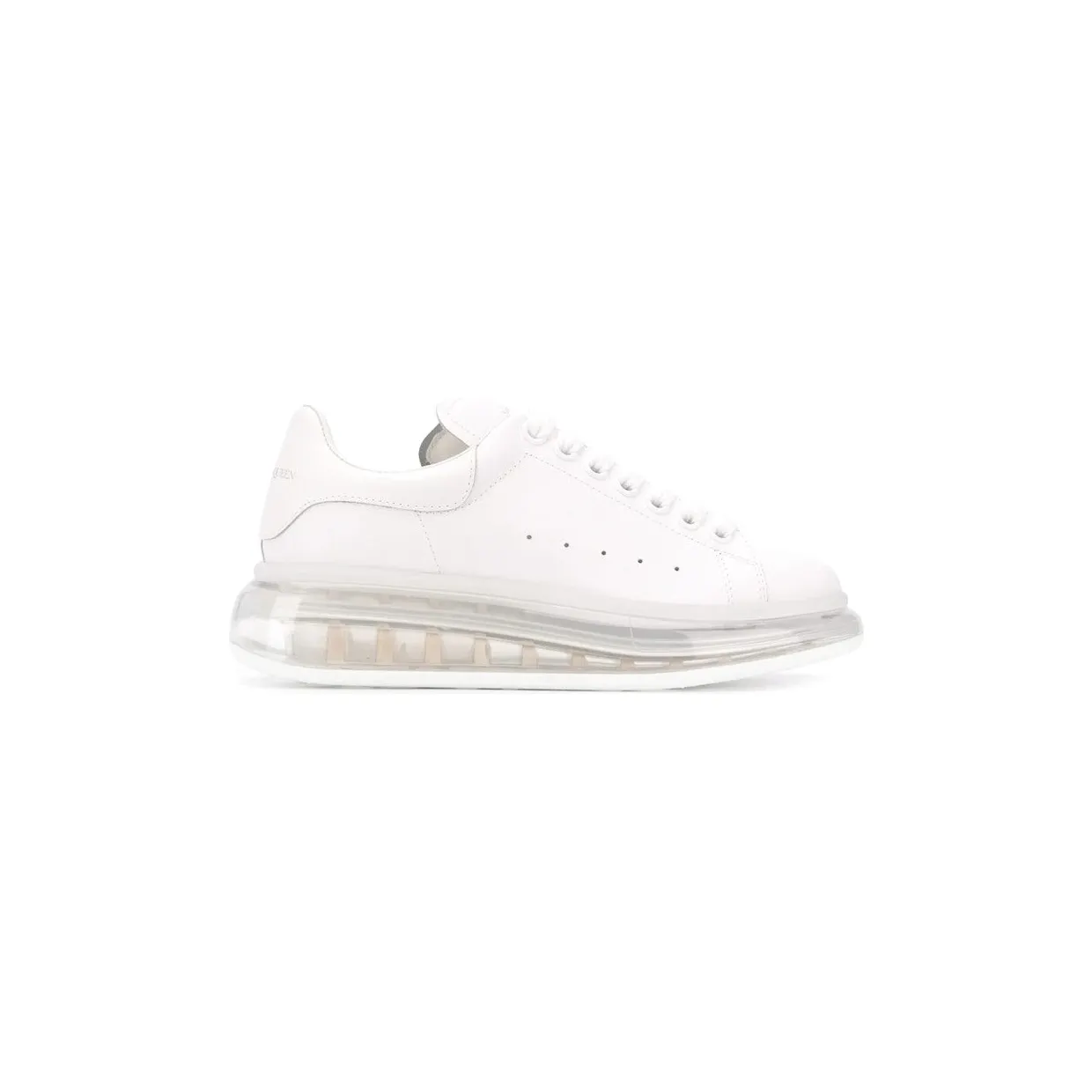 Alexander McQueen Oversized Clear Sole White (611698WHX989000)