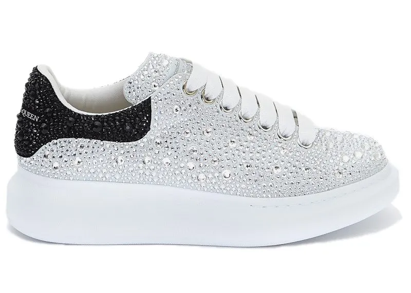 Alexander McQueen Oversized Crystal Embellished White (611697WHZ399329)