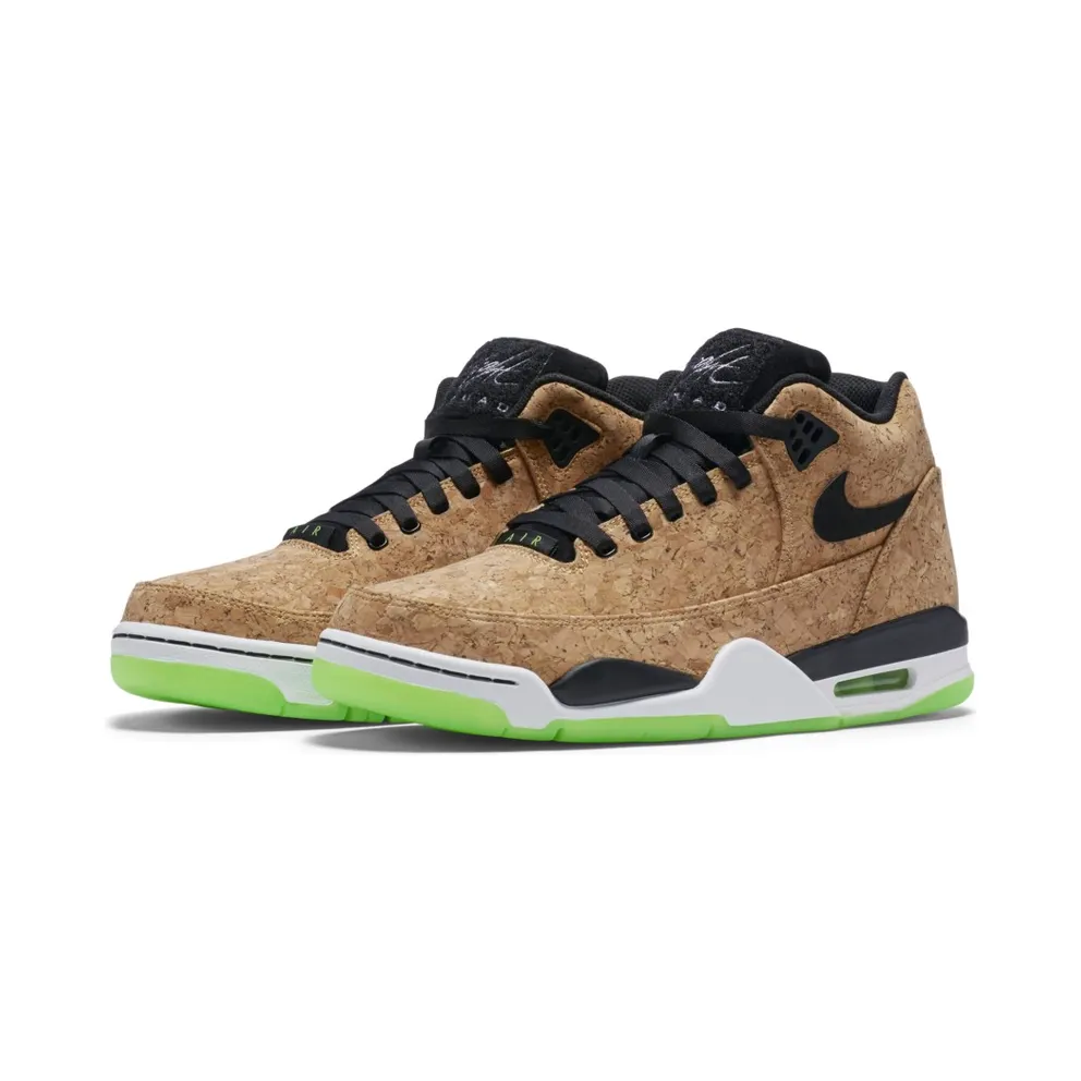 Nike Flight Squad Cork Natural/Black-Voltage Green-White (748281-100)