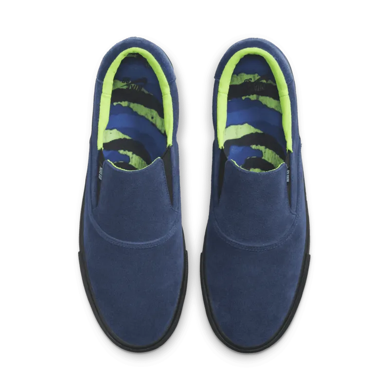 Nike SB Zoom Verona Slip x Leo Baker Skate Shoe Blue (DC4231-400)