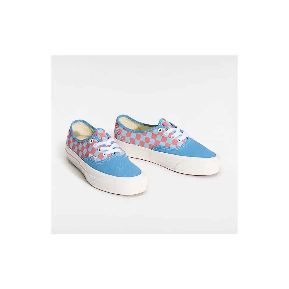 Vans Premium Authentic Heritage Blue Pink Checkerboard (VN000EBNE2W)