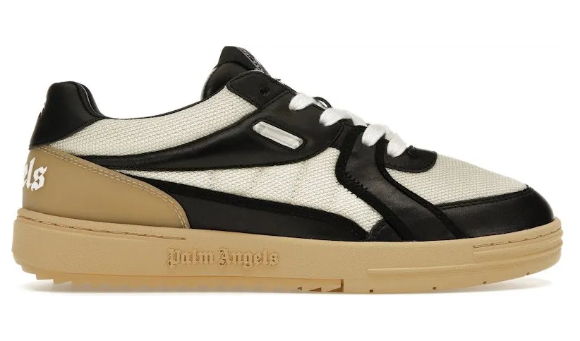 Palm Angels Palm University Sneaker White Black (PMIA078F23LEA0020110)