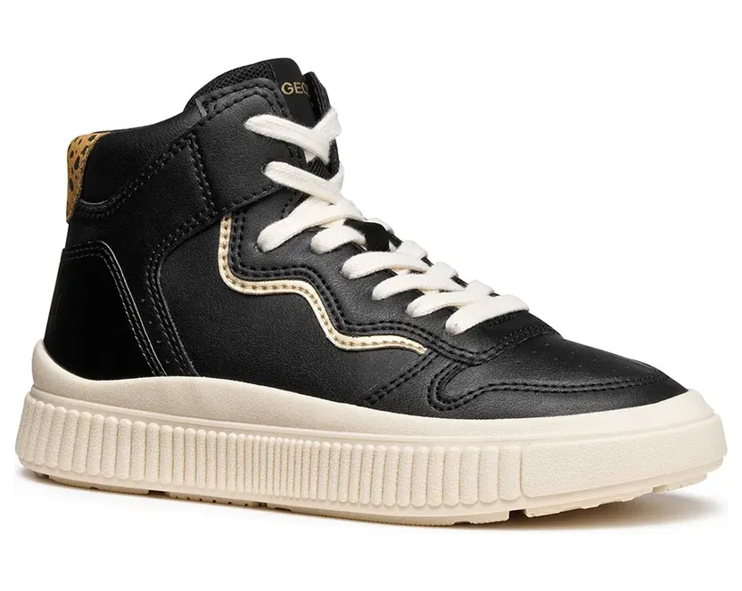Geox sneaker Zwart/Platina (J56M3B05402-C0531)