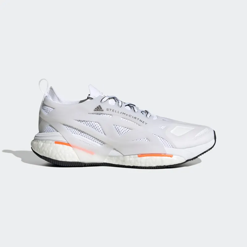 Adidas adidas by Stella McCartney Solarglide Running Cloud White / Cloud White / App Signal Orange (HR1923)