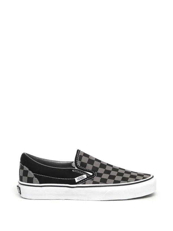 Vans Karierte Slip-On-Sneakers – Schwarz (VN000EYEBPJ1D)