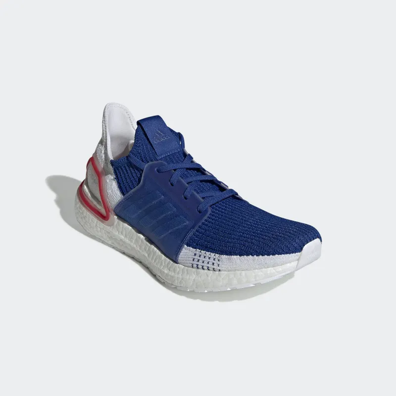 adidas Ultra Boost 19 White Blue Cloud White/Blue (EF1340)