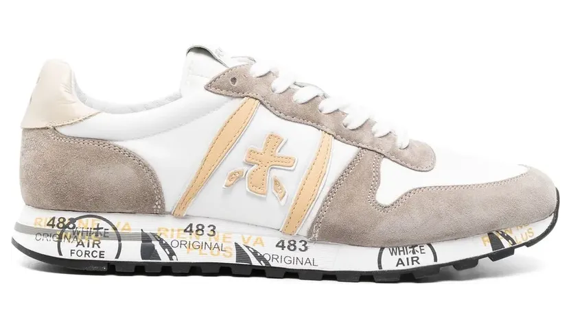 Premiata Eric low-top sneakers – Beige (ERIC5670)