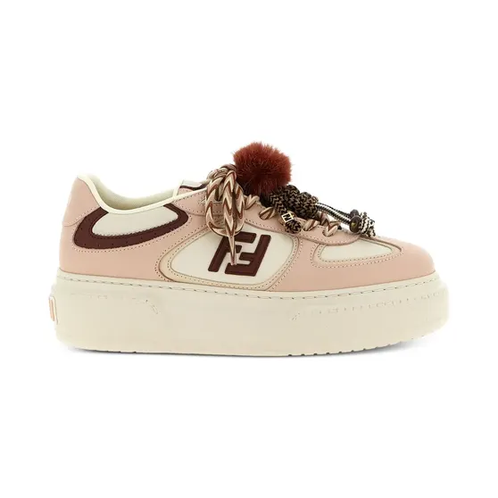 Fendi met logoplakkaat en plateauzool “Black” (8E8721AY9N)