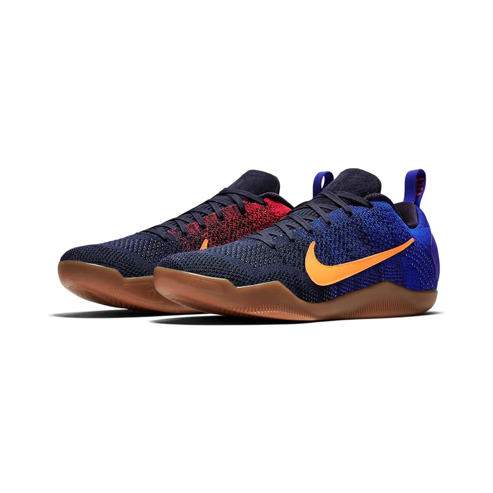 Nike Kobe 11 Elite Low FCB Mambacurial College Navy/University Red-Racer Blue (844130-464)