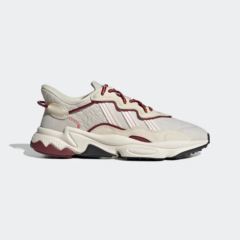 adidas OZWEEGO Chalk White / Off White / Collegiate Burgundy (GX8878)