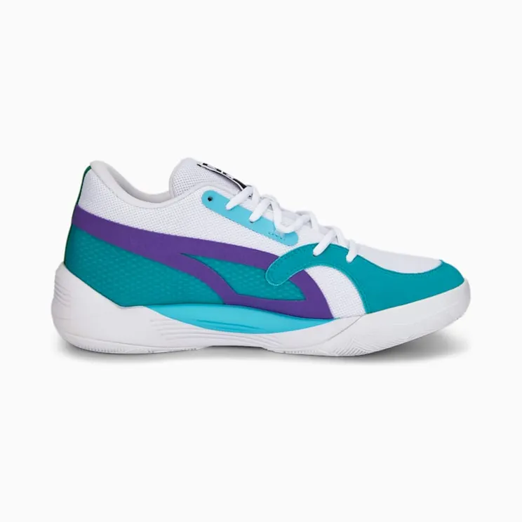 Puma TRC BLAZE COURT “White deep Aqua” (376582-17)
