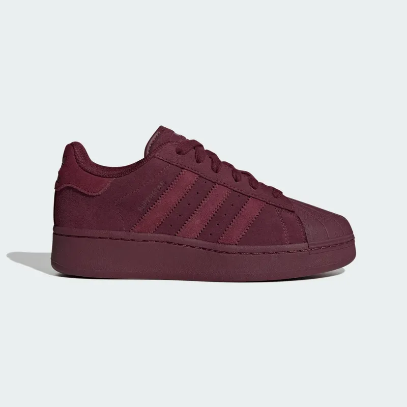 adidas Superstar XLG Maroon / Crystal White / Maroon (IE7377)
